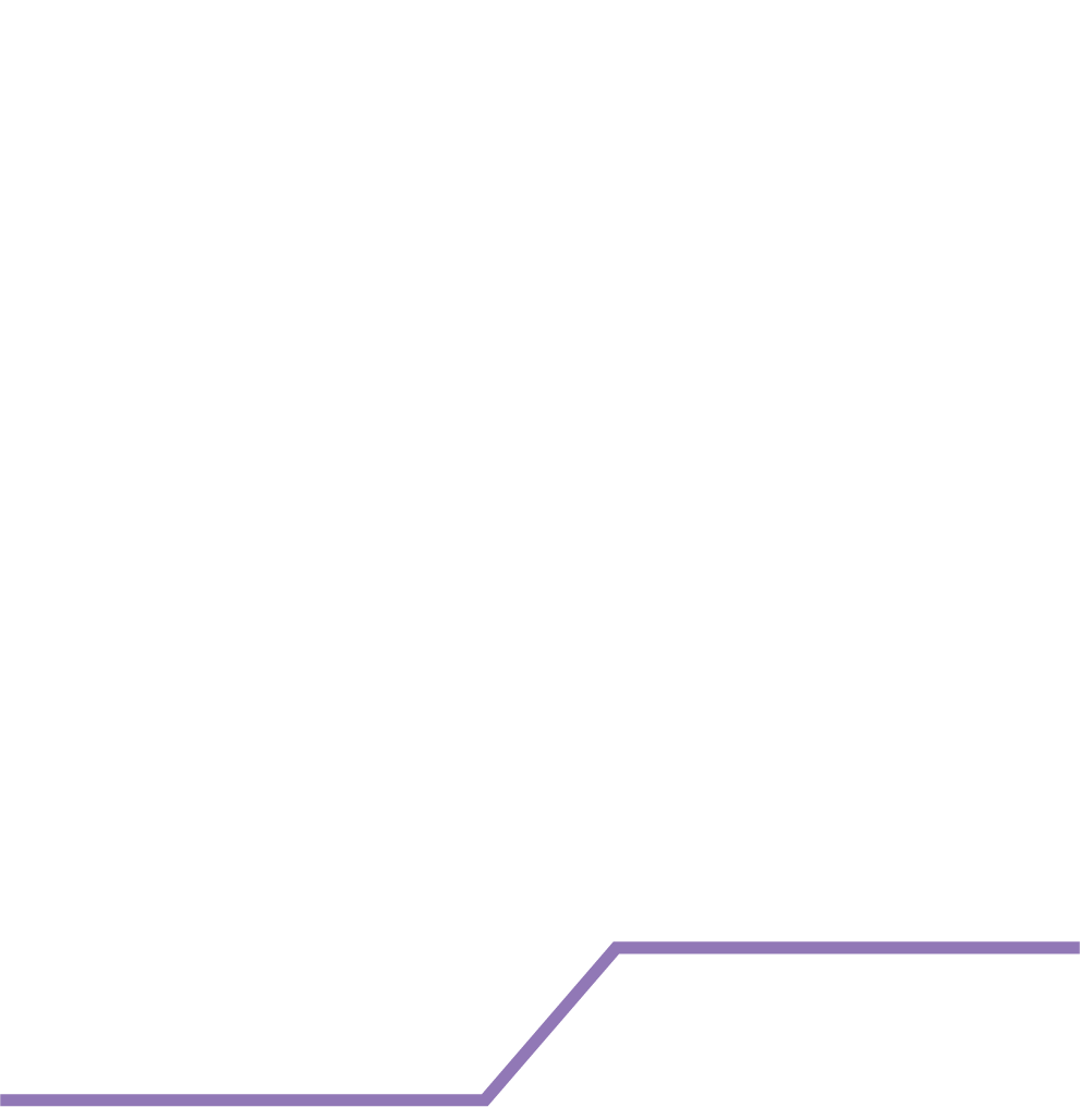 LXW white logo on clear background